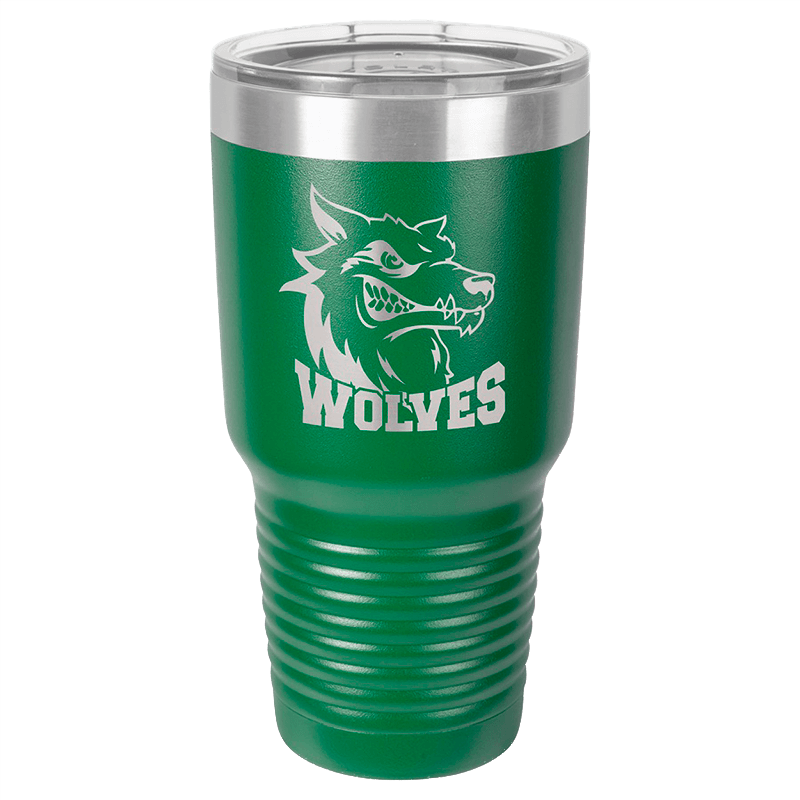 Vaso verde tipo Yeti 30oz personalizado